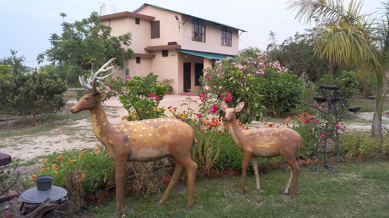 V Resorts Dudhwa Wilderness Camp Lakhimpur Dış mekan fotoğraf